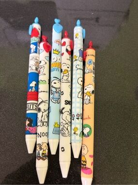 Cute Cartoon Snoopy Pens Set